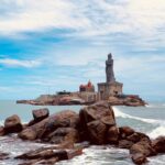 A classic black and white striped shirt with a pair of jeans