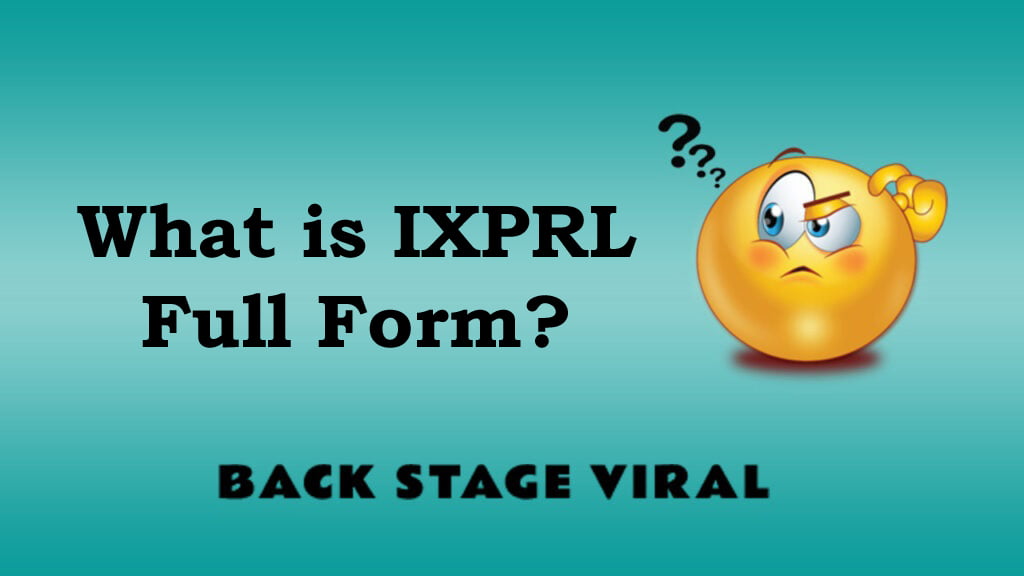 IXPRL Full Form - voozon.com