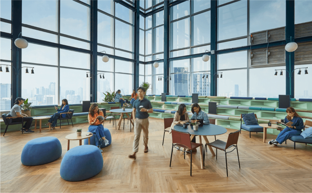 Justco Offers Coworking Space In Cbd Areas Of Large Cities