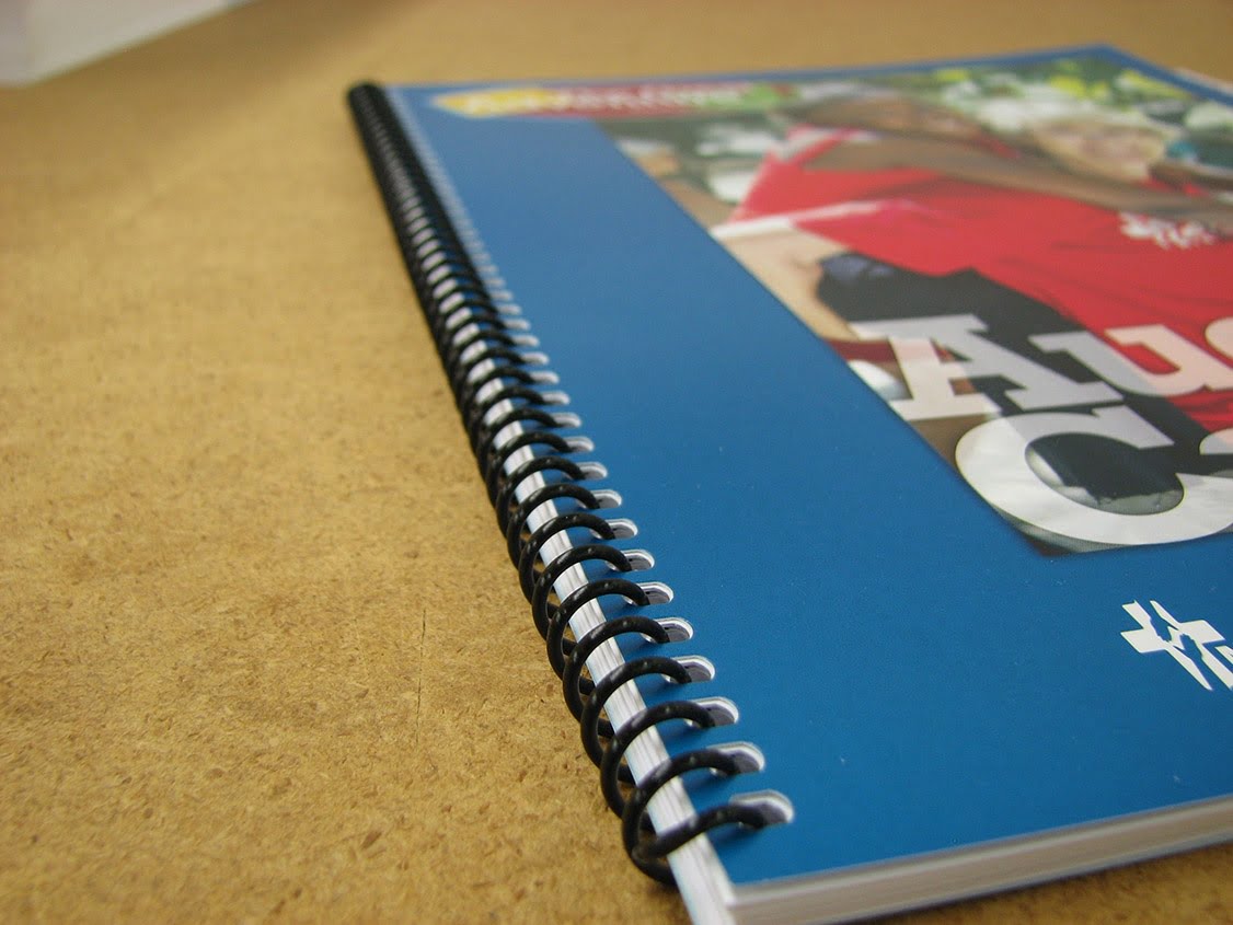 Spiral Bound Book Printing