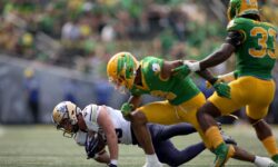 Oregon's Kamar Mothudi Rumored to Enter Transfer Portal