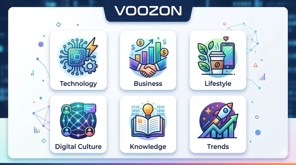 Voozon: Digital Media Platform Overview, Features, and Purpose 3 Content categories covered by Voozon digital media platform