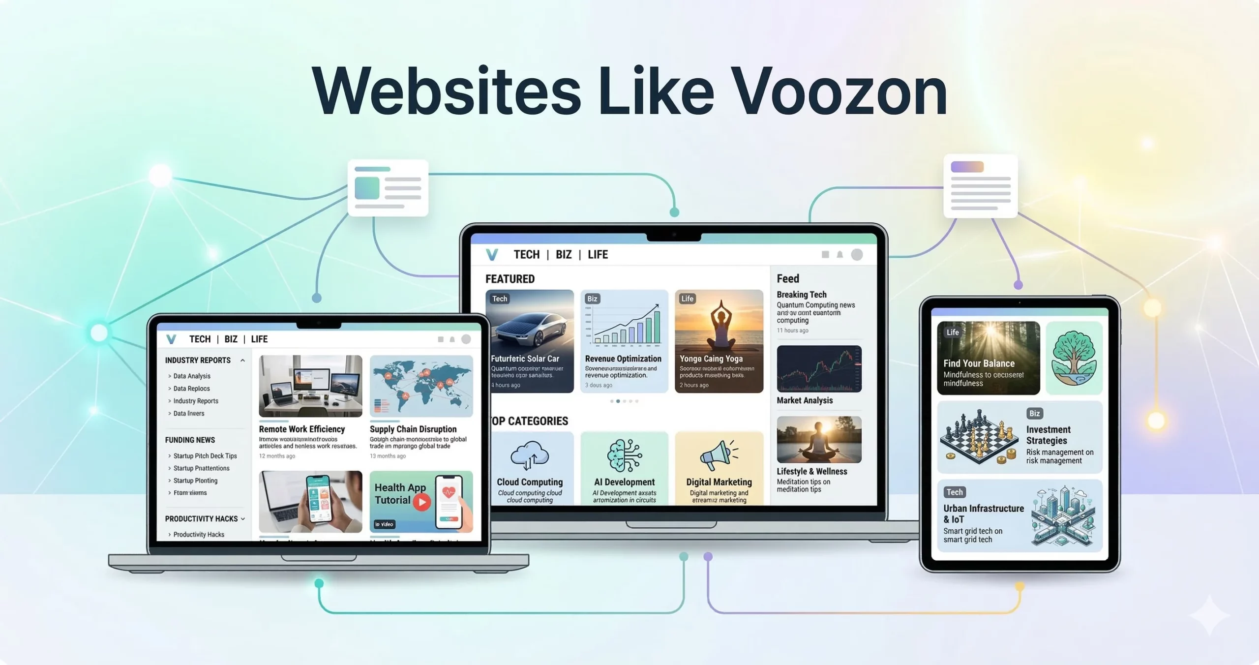 Websites Like Voozon: Platforms for Digital Media and Knowledge Content