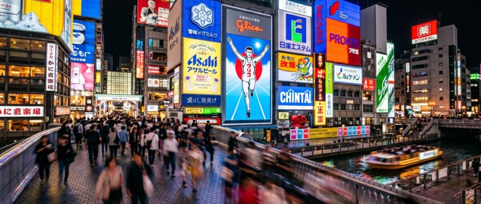 What are the Secrets to Navigating Busy Tourist Hubs in Osaka?