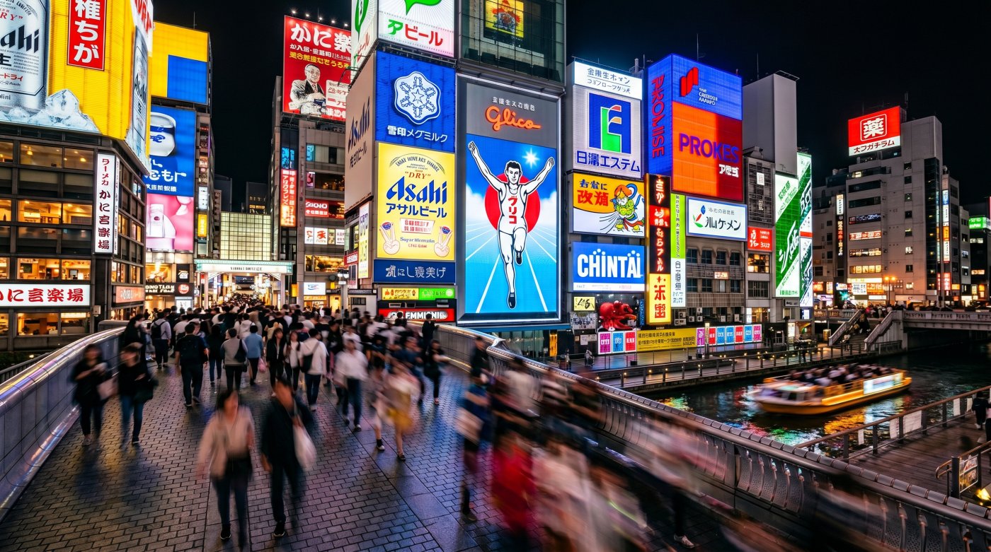 What are the Secrets to Navigating Busy Tourist Hubs in Osaka?